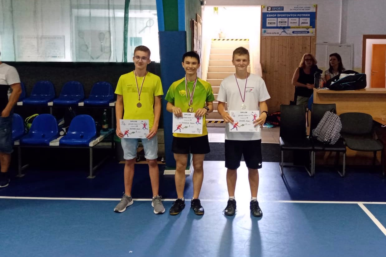 Medailisti U19 dvojhry chlacov